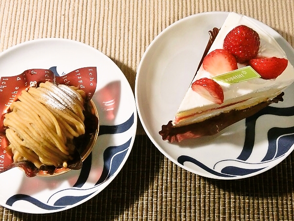 バレンタインのケーキ