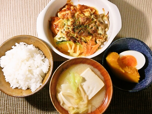 鶏肉のグリル焼き晩ご飯