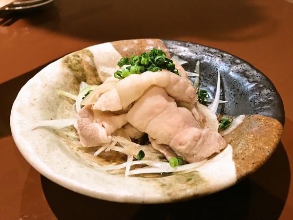 豚しゃぶポン酢