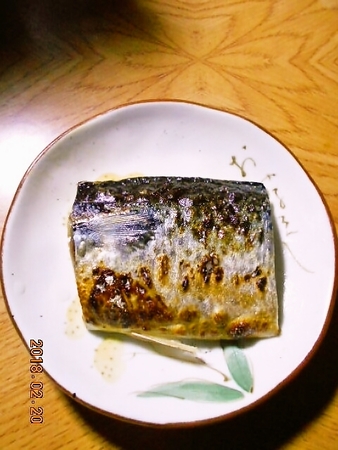 【電子レンジde焼サバ風】