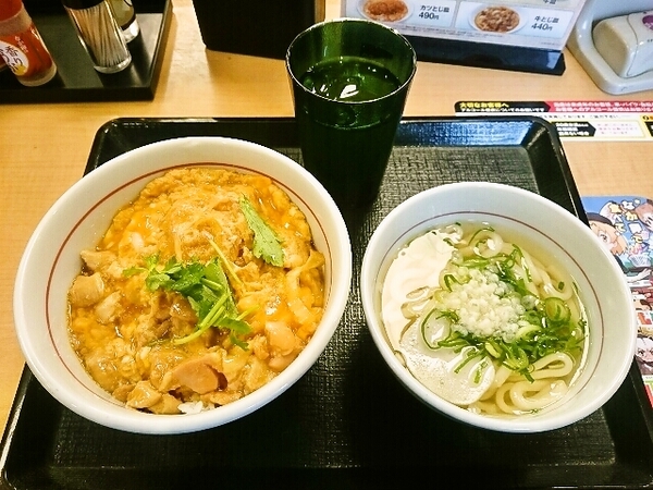 なか卯の親子丼