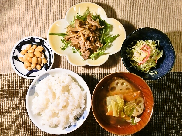 豚こまのオイスターソース炒め