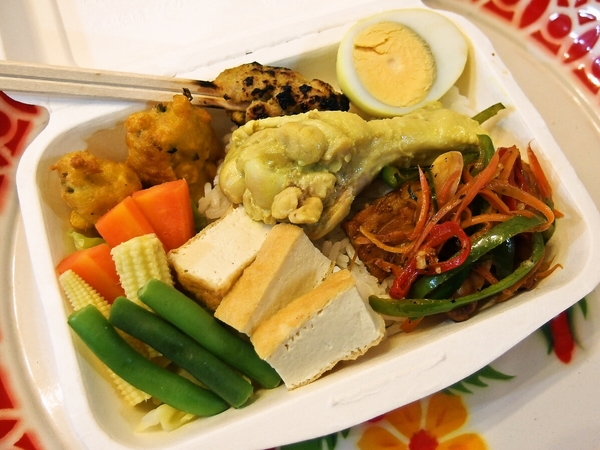 カフェアヤム エスニックお弁当