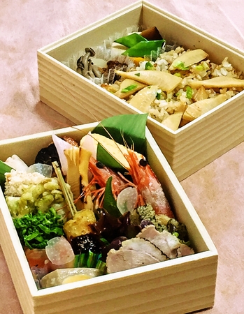 春のお弁当　by桜小路