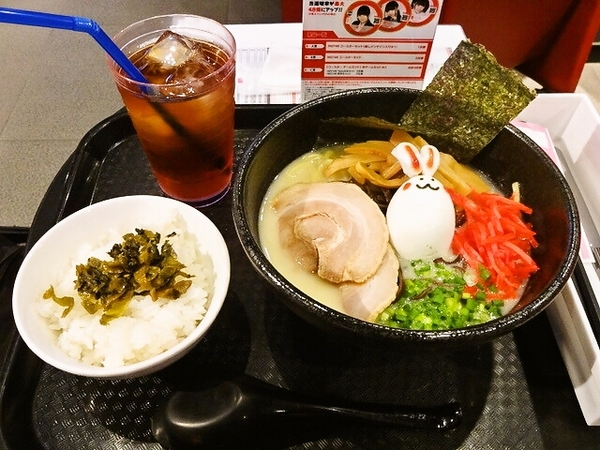 むちちのラーメンセット