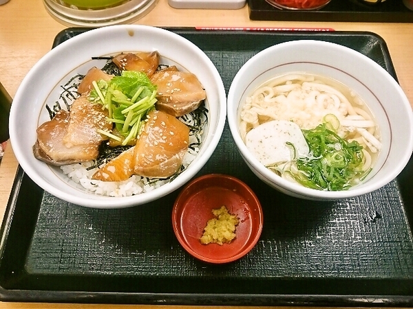 なか卯の鰤丼