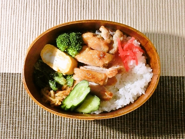 鶏の味噌焼き弁当