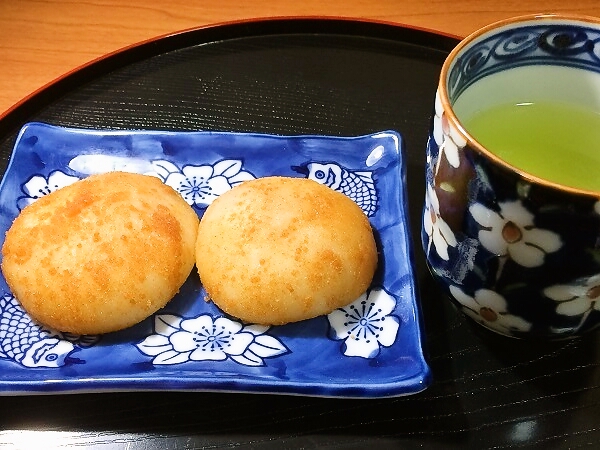 手作り「牛乳餅」