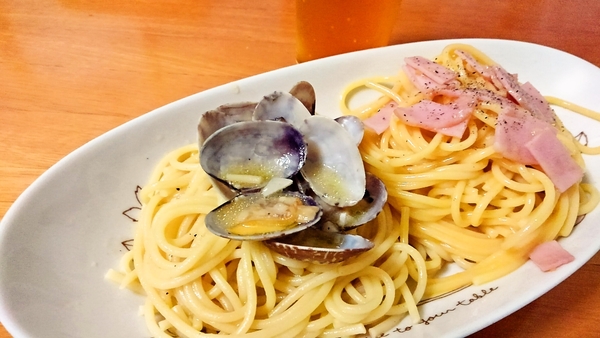 ボンゴレスパゲッティ(あさりのスパゲッティ)とかとか