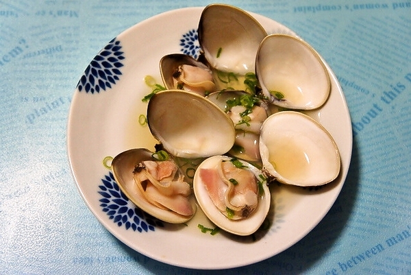 ハマグリの酒蒸し