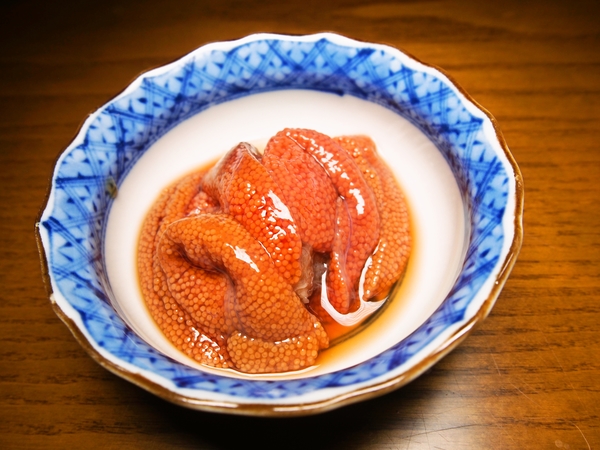 釧路寿司居酒屋笑楽ます子醤油漬け
