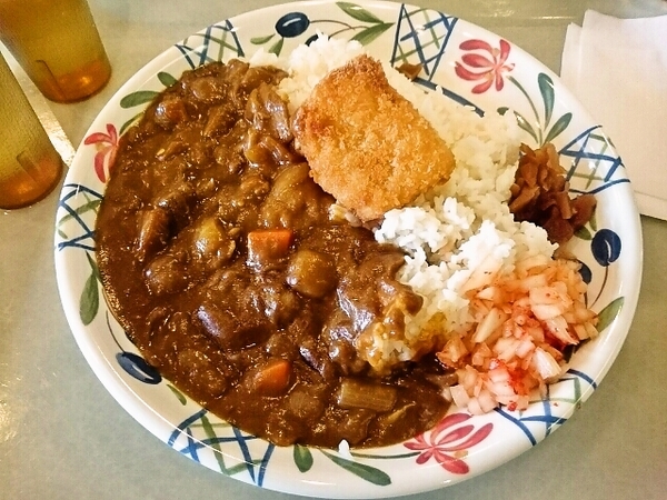 エビカツカレー