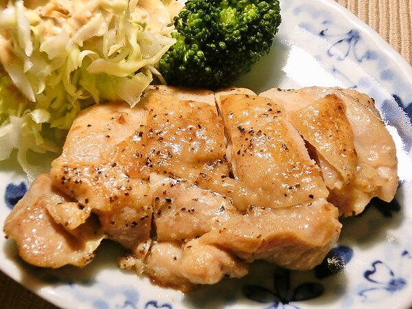 鶏もも肉のふんわりソテー
