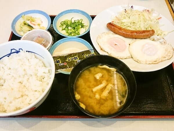 朝食(松屋)
