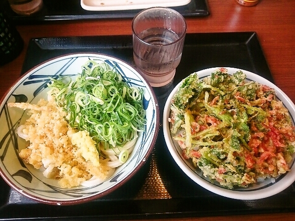 昼うどん(丸亀製麺)