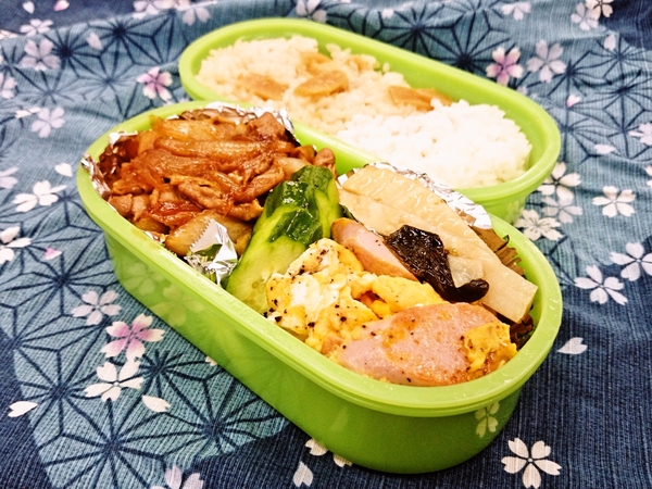 今日の愛妻弁当♪180328