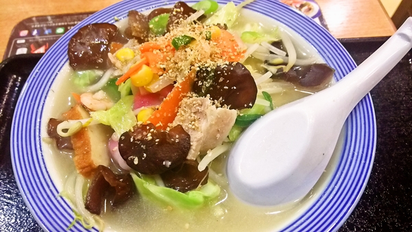 リンガーハットのキクラゲチャンポン（スモール）