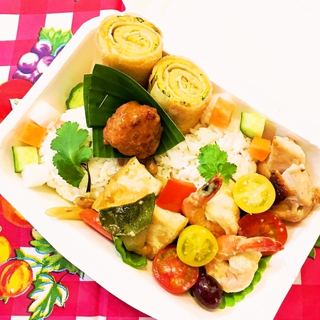 カフェアヤム春のエスニックお弁当2018 2