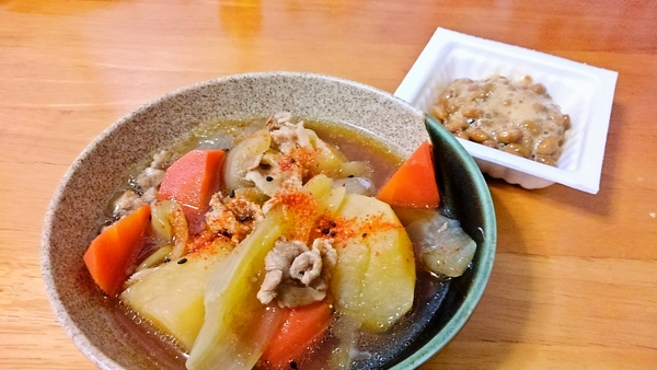 肉じゃが(中国妻料理)