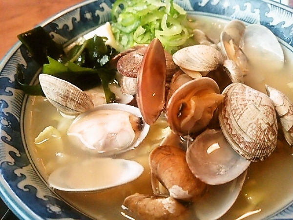 ら～めん一刻魁堂の「あさりバターら～めん」