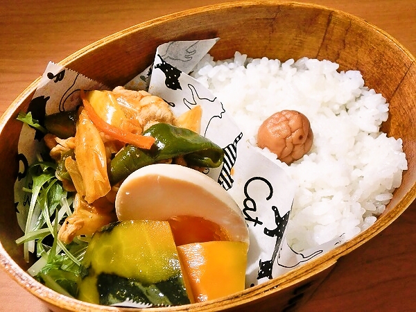 野菜炒め弁当