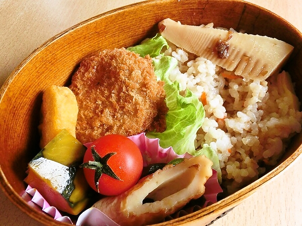 メンチカツのお弁当