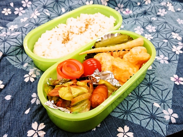 今日の愛妻弁当♪180406