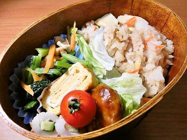 筍ご飯弁当