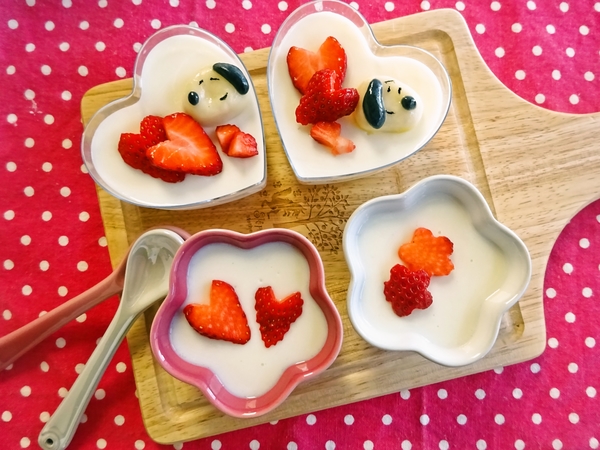 杏仁豆腐♪