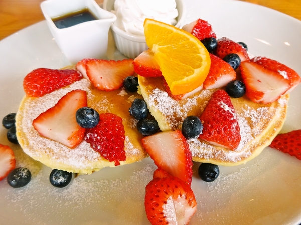 ベリーパンケーキ♪