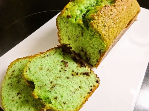 チョコミントパウンドケーキ☆