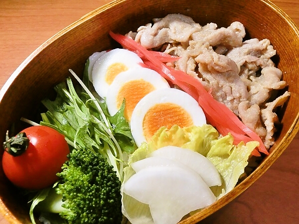 豚の味噌焼き弁当