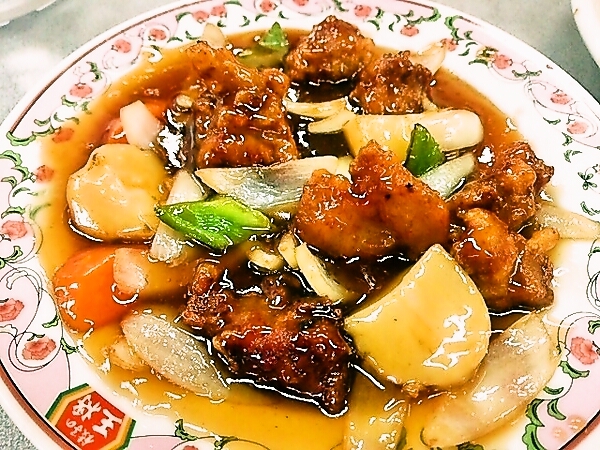 王将の酢豚