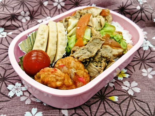 今日の愛妻弁当♪180517