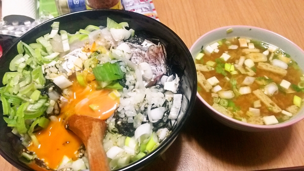 宇和島鯛めしと味噌汁