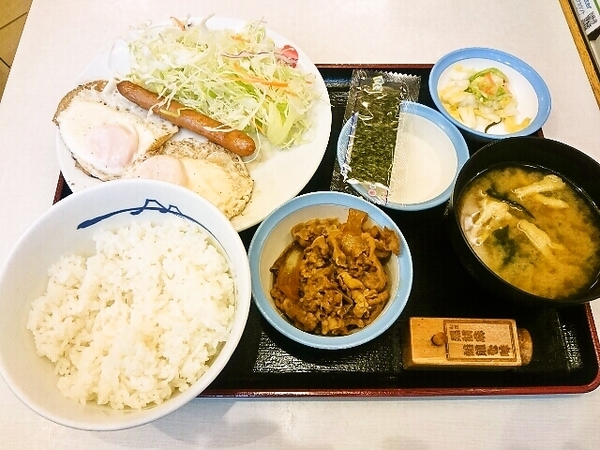 松屋の朝定食