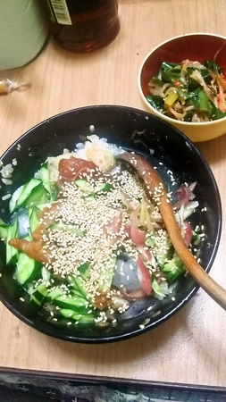漬け海鮮冷や汁