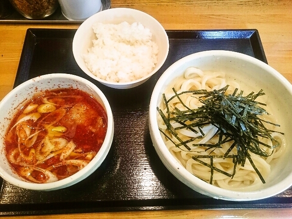 旨辛つけうどん(3辛)