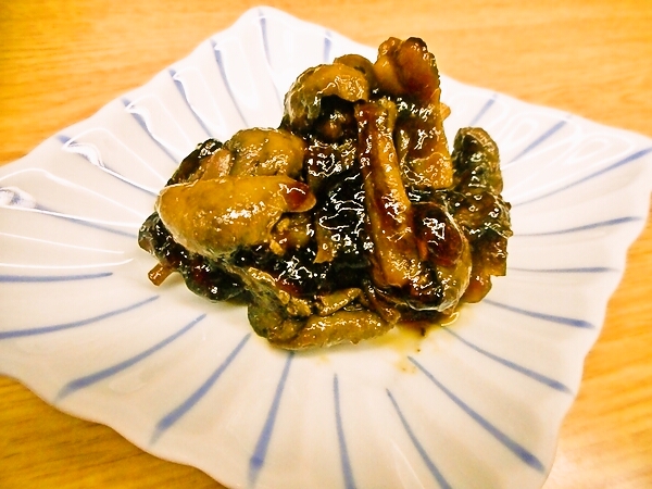 鰻の肝煮