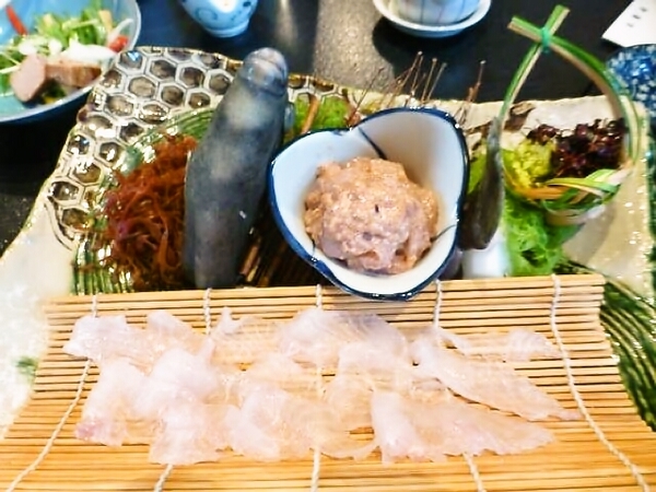 皮ハギの肝あえセット