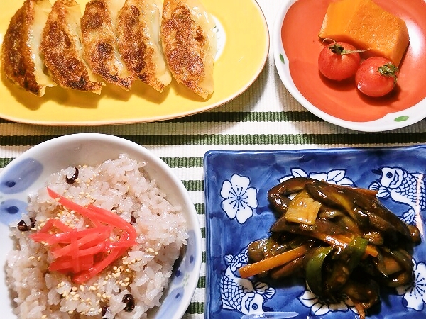 おついたちの晩御飯