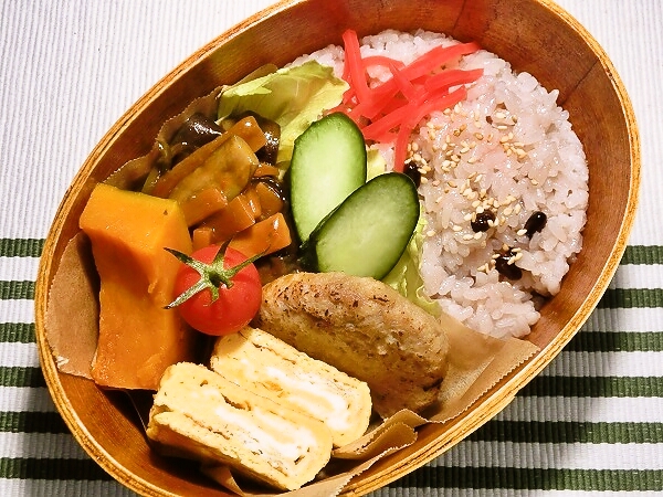 残り物やっつけ弁当