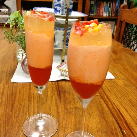 パプリカのムース  多過ぎ