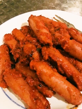 ウインナー料理