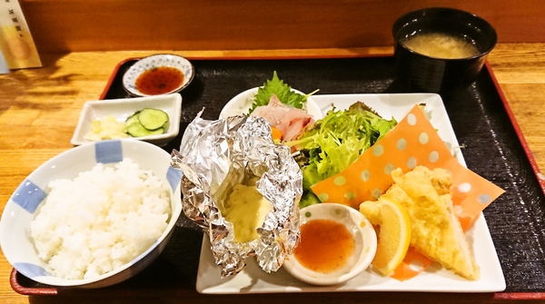 ア陸蒸気＠福知山市の日替わりランチ（180722）７８０円