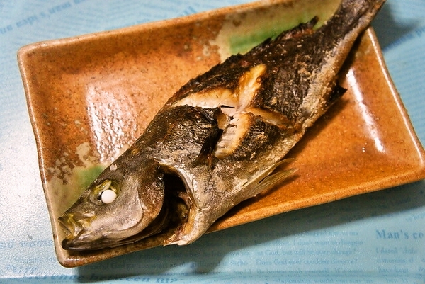 イサキの塩焼き