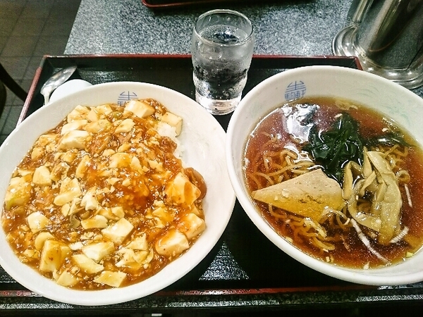 マーボー丼セット