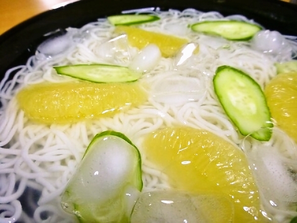 東海地方の冷たいそうめん