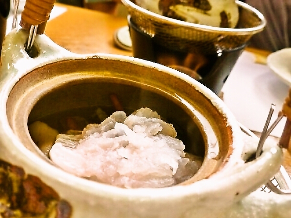 ハモの土瓶蒸し