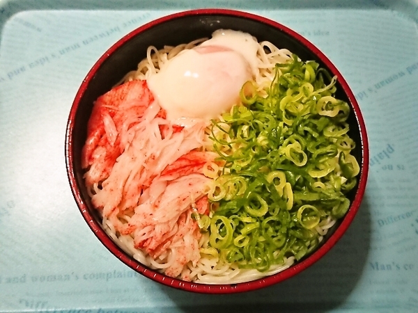 朝そうめん